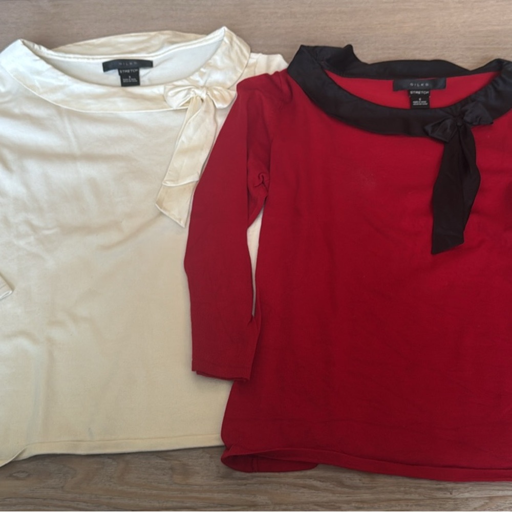 Silks blouses set